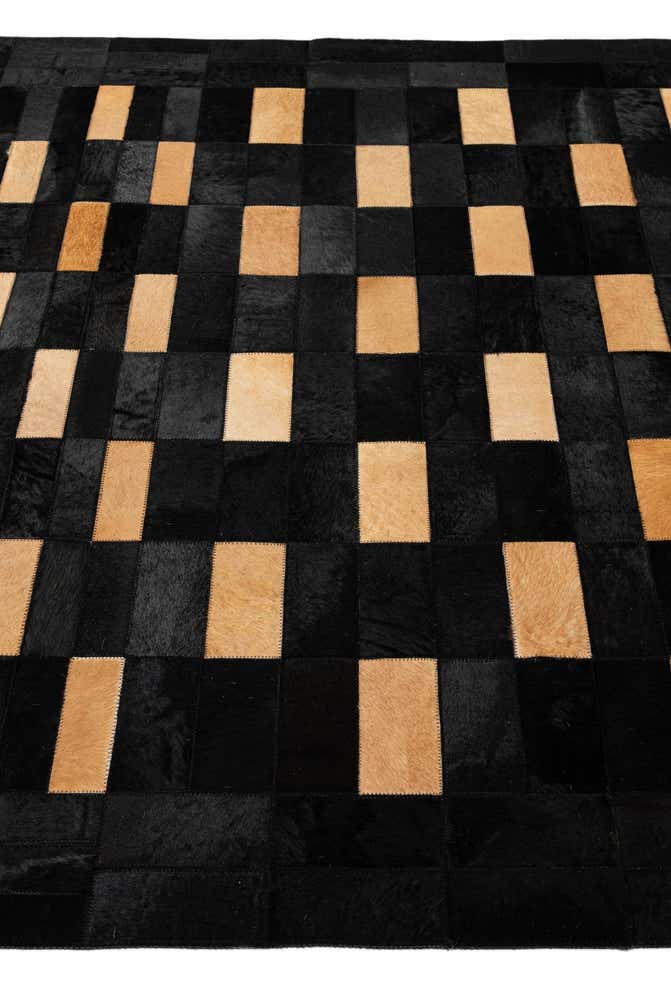 5' x 7' 11 Cowhide - Patchwork Rug