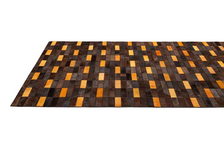 5' x 7' 10 Cowhide - Patchwork Rug