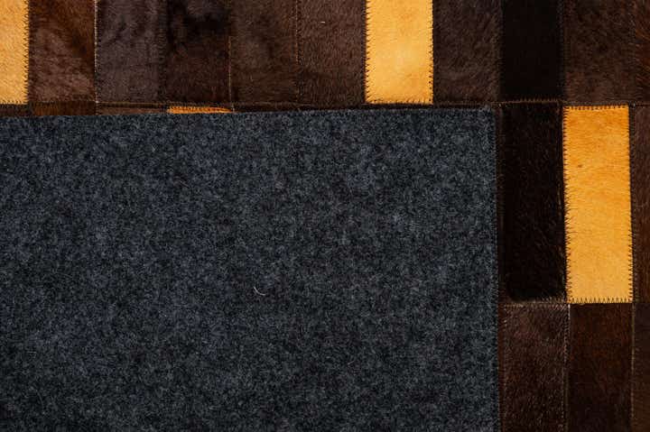 5' x 7' 10 Cowhide - Patchwork Rug