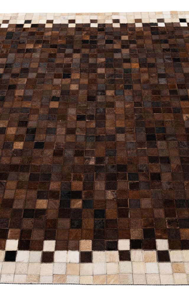 5' 1 x 8' 1 Cowhide - Patchwork Rug