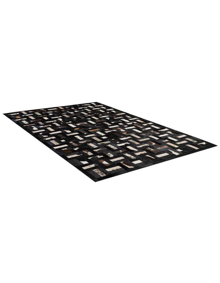 5' 2 x 8' Cowhide - Patchwork Rug