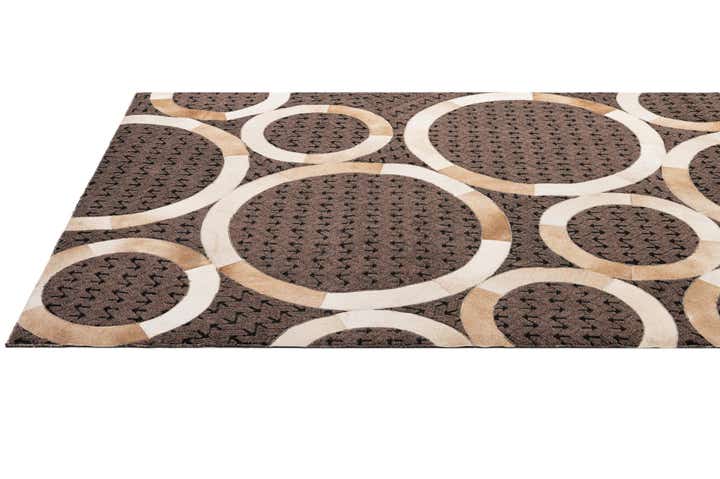 5' 1 x 7' 11 Cowhide - Patchwork Rug