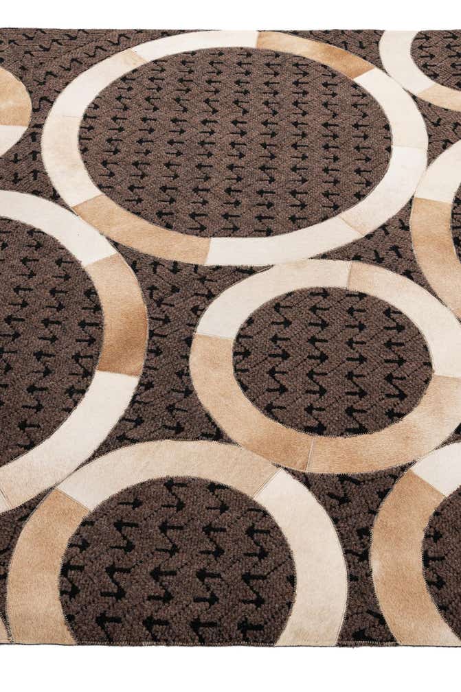 5' 1 x 7' 11 Cowhide - Patchwork Rug