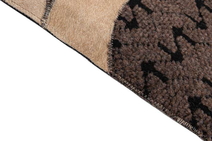 5' 1 x 7' 11 Cowhide - Patchwork Rug
