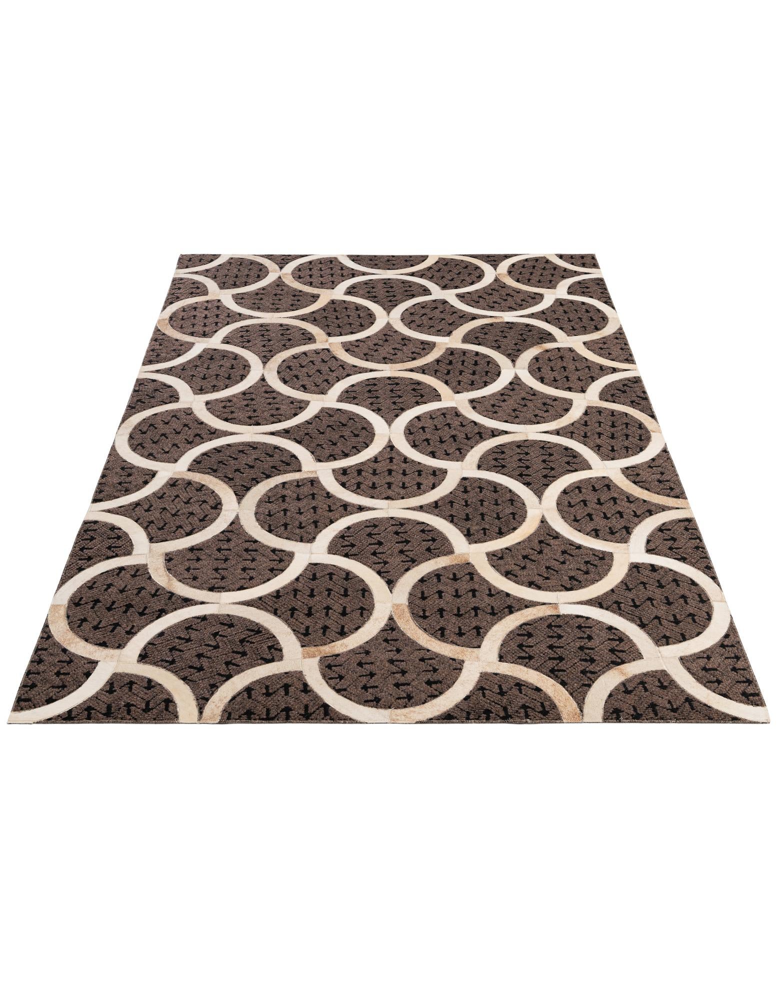 5' x 8' Cowhide - Patchwork Rug