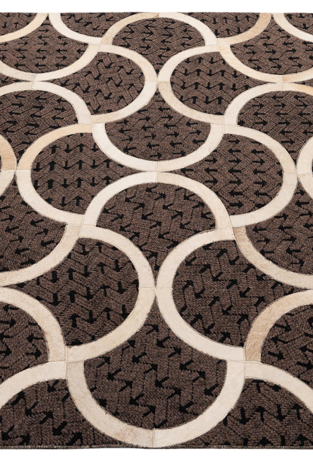 5' x 8' Cowhide - Patchwork Rug