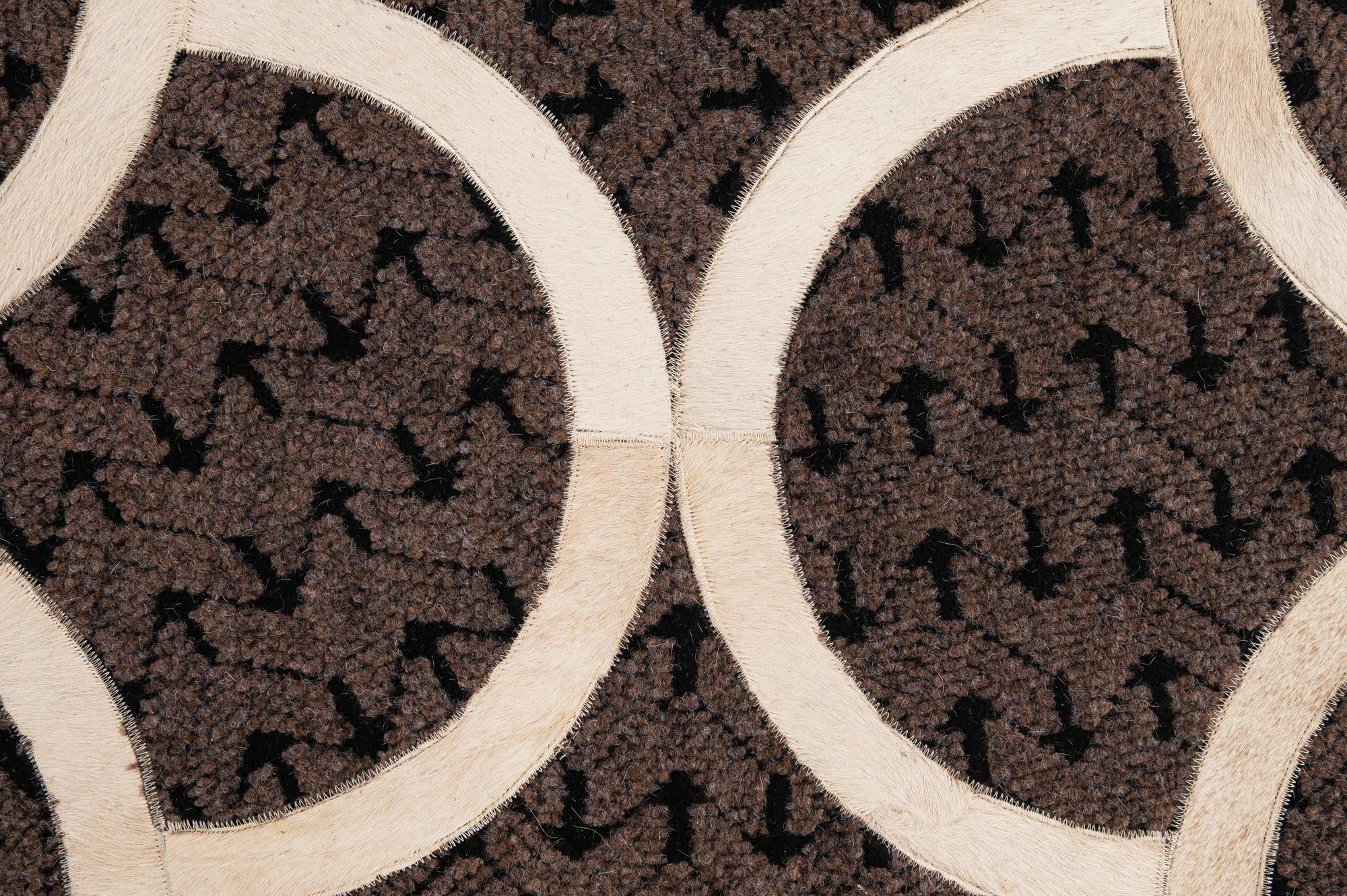 5' x 8' Cowhide - Patchwork Rug