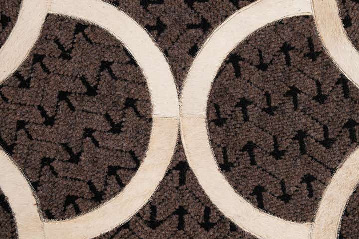 5' x 8' Cowhide - Patchwork Rug