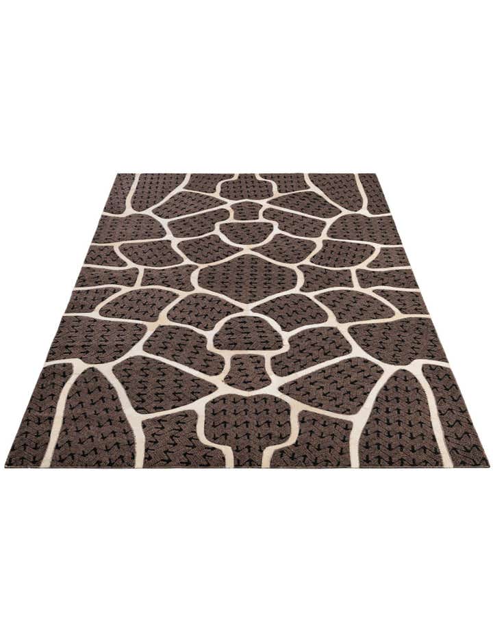 5' 2 x 8' Cowhide - Patchwork Rug