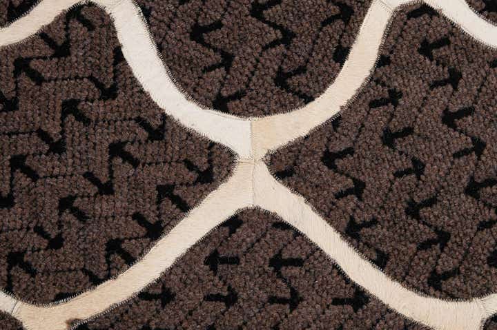 5' 2 x 8' Cowhide - Patchwork Rug