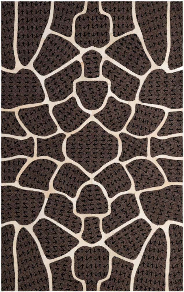5' 2 x 8' Cowhide - Patchwork Rug