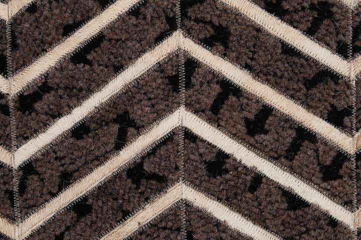 5' x 7' 11 Cowhide - Patchwork Rug