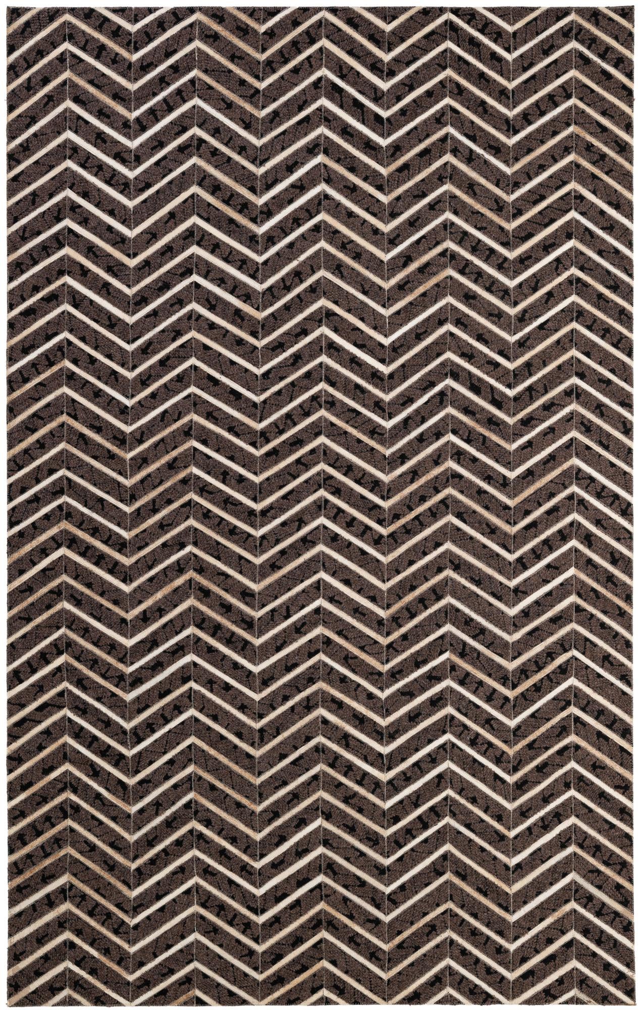 5' x 7' 11 Cowhide - Patchwork Rug