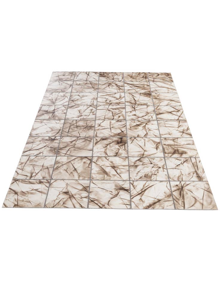 Detail image of 4' 11 x 7' 11 Cowhide - Patchwork Rug