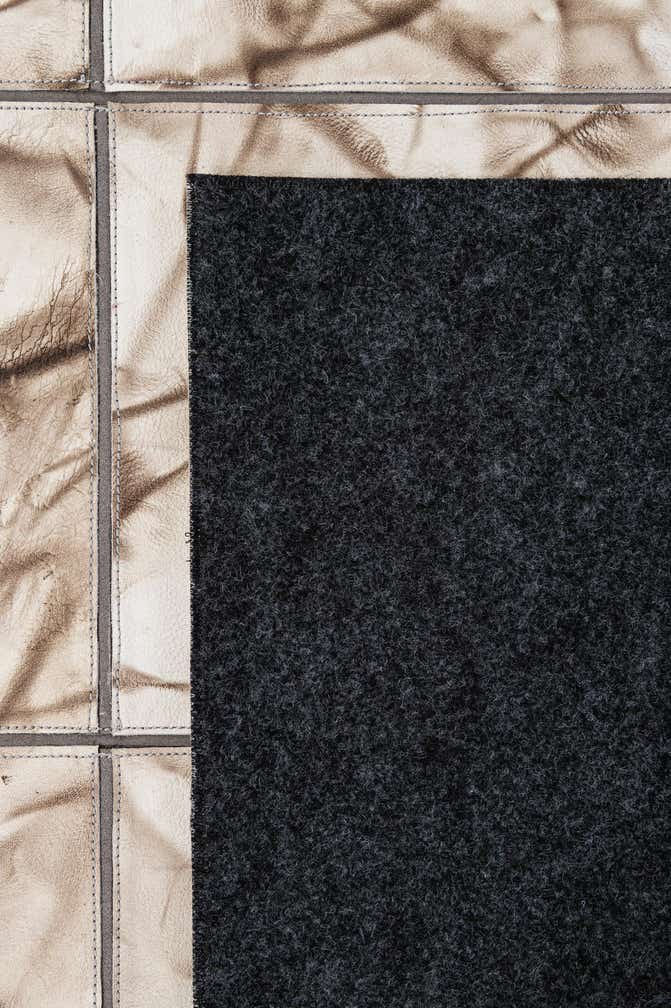 4' 11 x 7' 11 Cowhide - Patchwork Rug