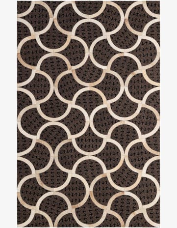 5' x 8' Cowhide - Patchwork Rug