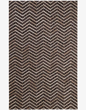 5' x 7' 11 Cowhide - Patchwork Rug