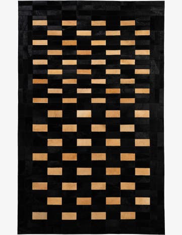 5' x 7' 11 Cowhide - Patchwork Rug