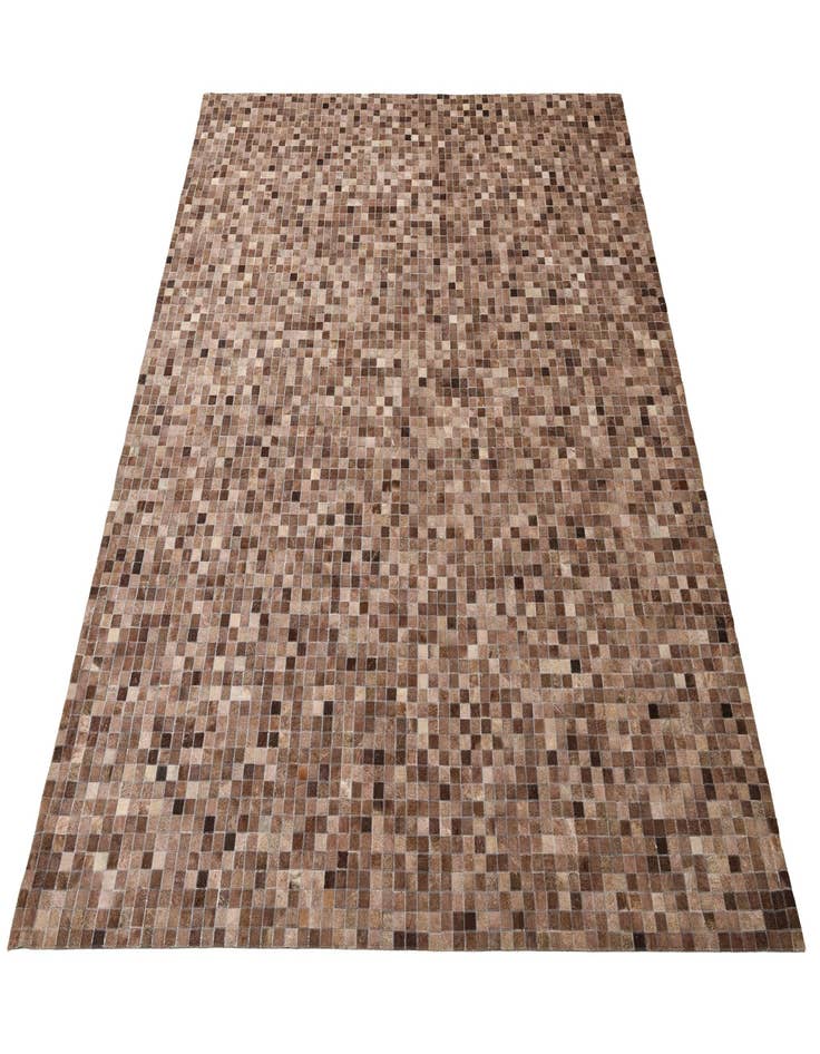 Detail image of 8' 4 x 10' Cowhide Leather Rug