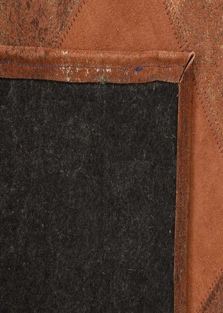 2' 1 x 3' 1 Cowhide Leather Rug