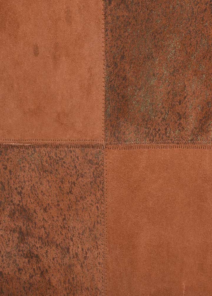 2' 1 x 3' 1 Cowhide Leather Rug