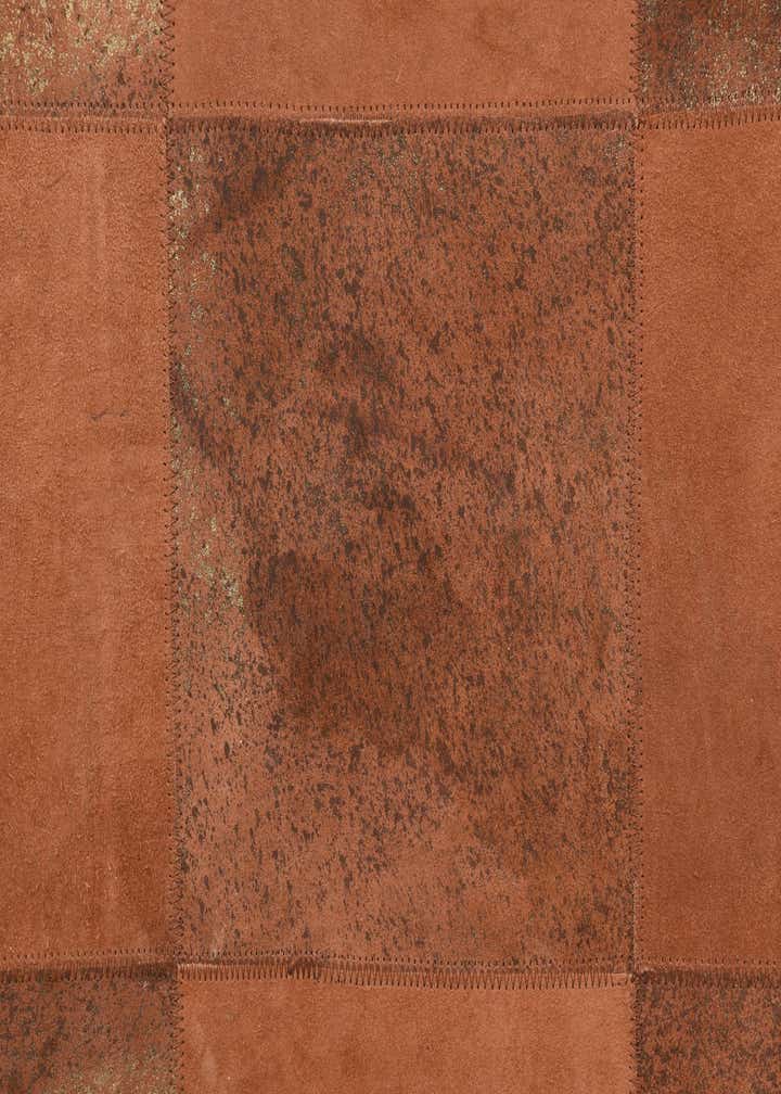 2' 1 x 3' 1 Cowhide Leather Rug