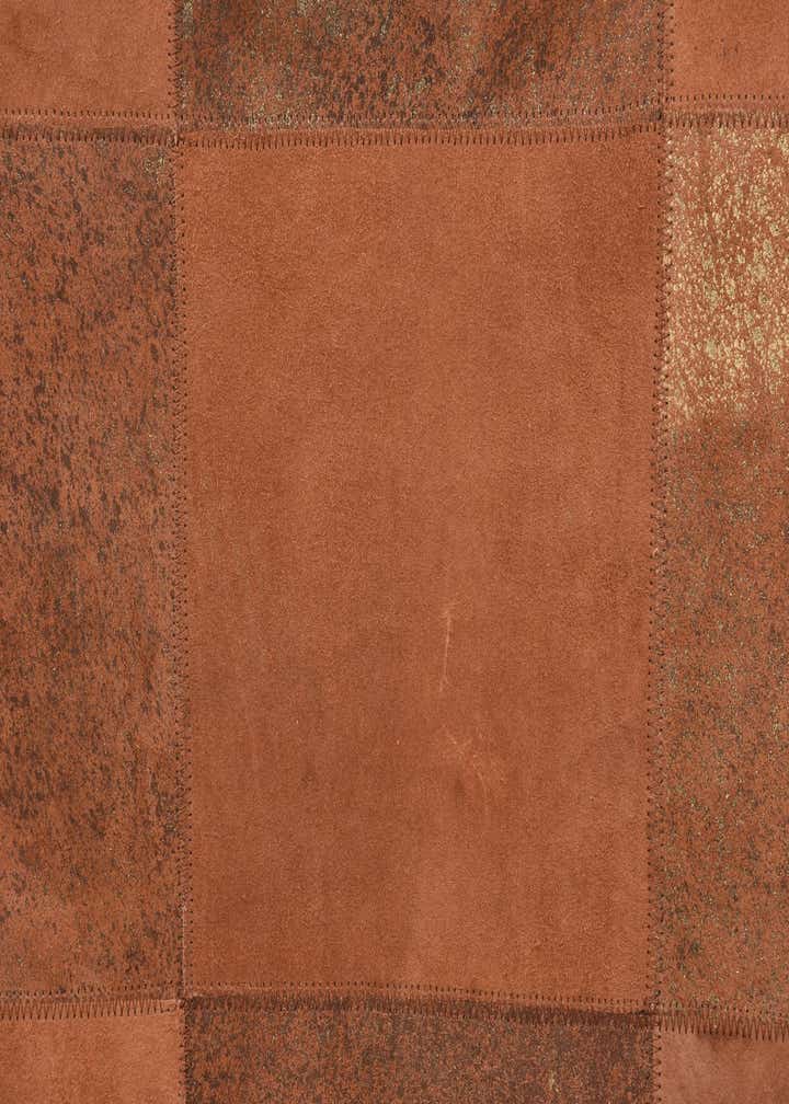 2' 1 x 3' 1 Cowhide Leather Rug