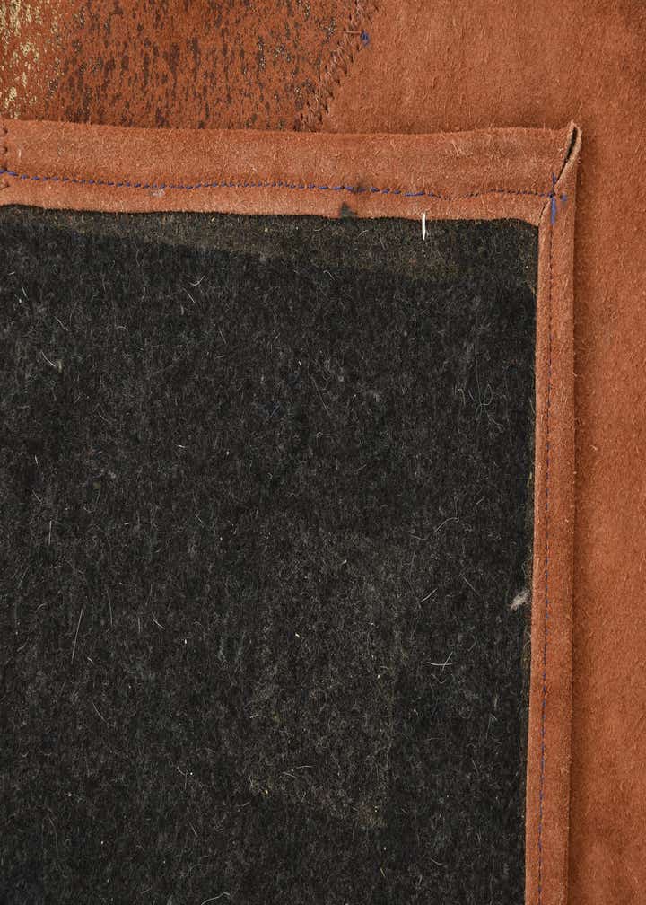 2' 1 x 3' 1 Cowhide Leather Rug