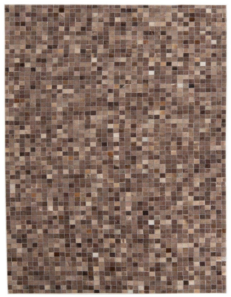 Detail image of 5' x 8' Cowhide Leather Rug