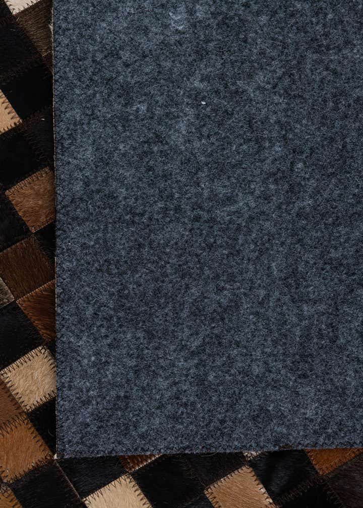 5' x 8' Cowhide Leather Rug