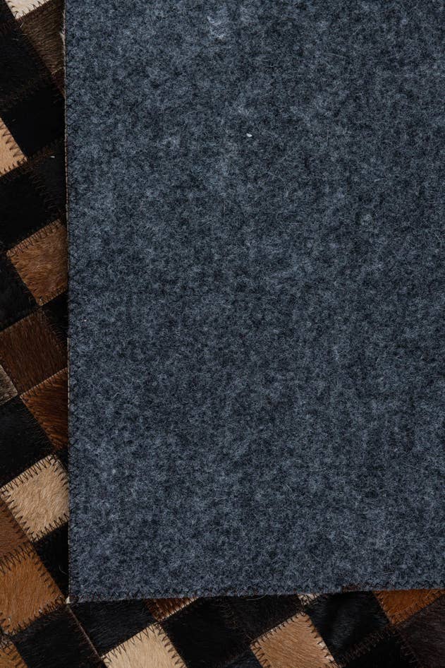 Detail image of 5' x 8' Cowhide Leather Rug