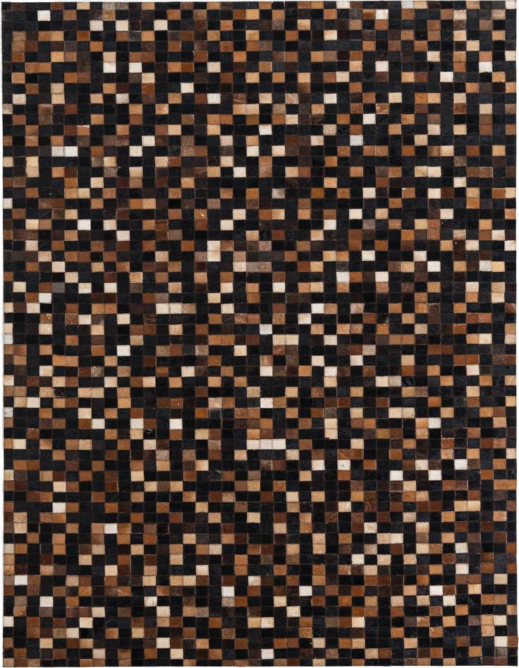 Detail image of 5' x 8' Cowhide Leather Rug