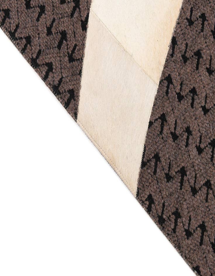 Detail image of 5' x 8' Cowhide Leather Rug