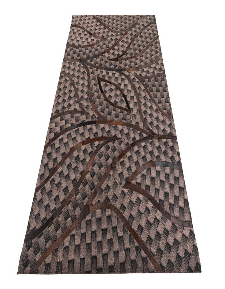 Detail image of 5' x 8' Cowhide Leather Rug