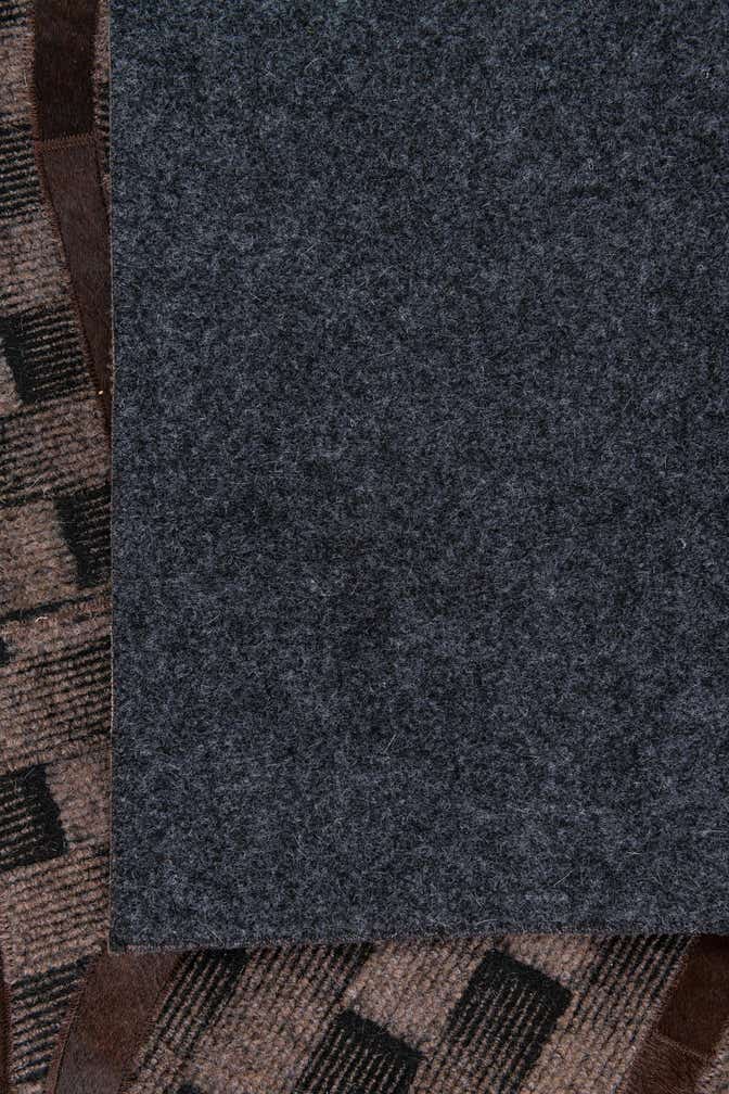 5' x 8' Cowhide Leather Rug