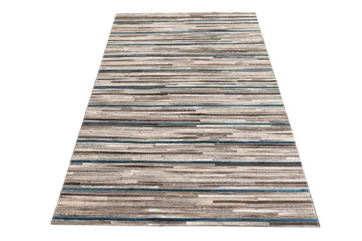 3' 10 x 6' Cowhide Leather Rug