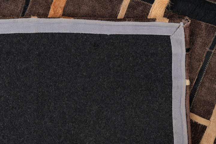 4' x 6' Cowhide Leather Rug