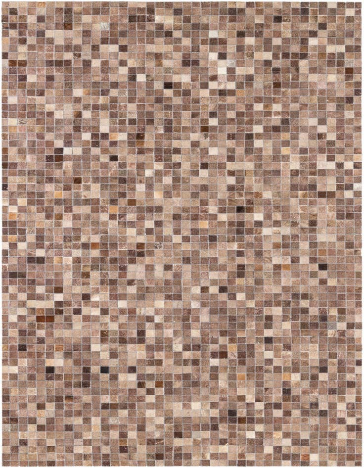 Detail image of 5' x 8' Cowhide Leather Rug
