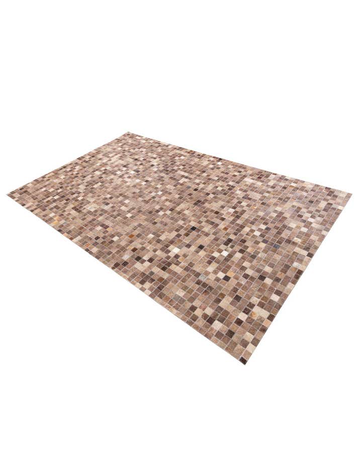 5' x 8' Cowhide Leather Rug