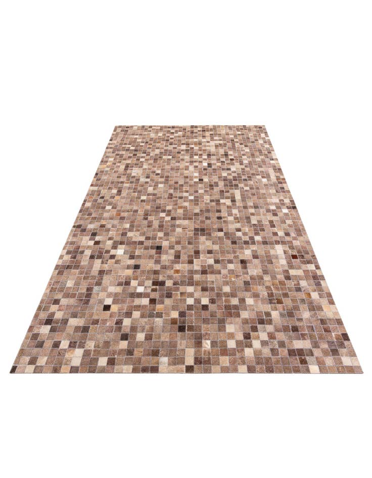 Detail image of 5' x 8' Cowhide Leather Rug