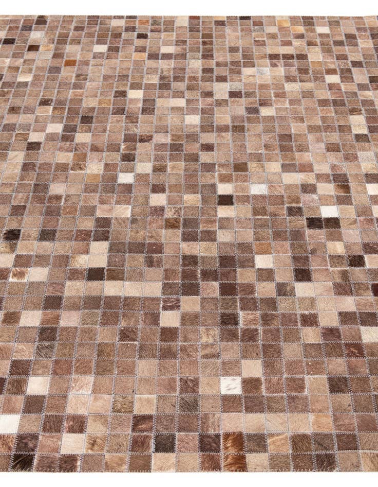 Detail image of 5' x 8' Cowhide Leather Rug