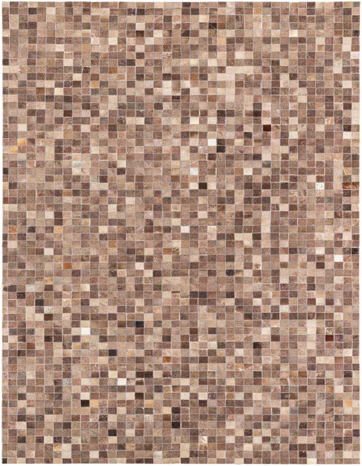 Detail image of 5' x 8' Cowhide Leather Rug