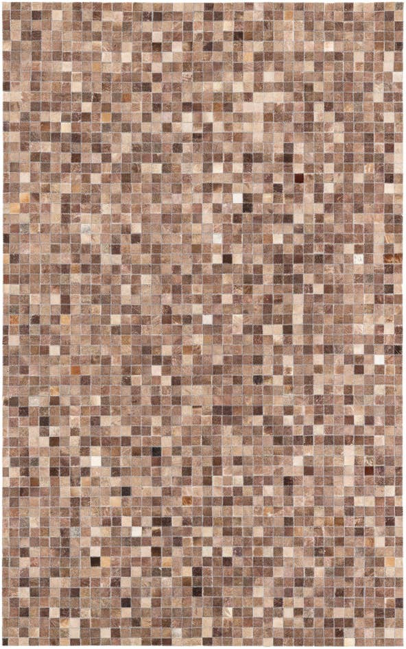 Detail image of 5' x 8' Cowhide Leather Rug