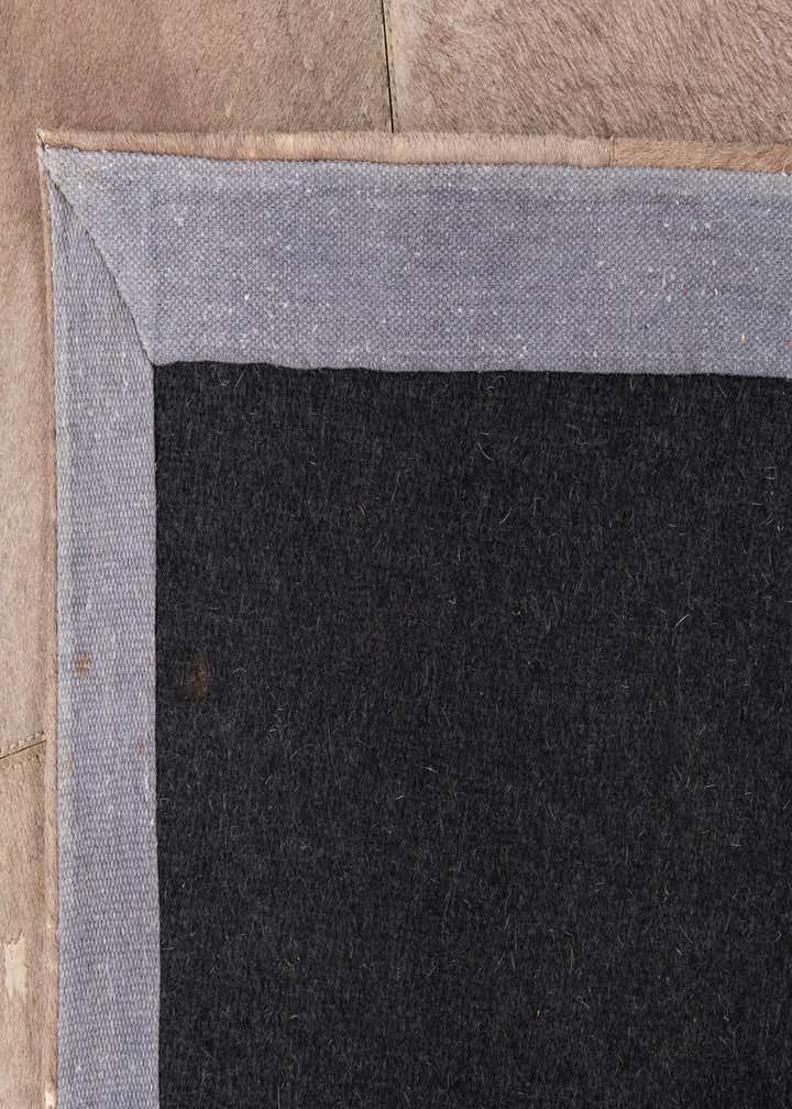 5' x 7' 10 Cowhide Leather Rug