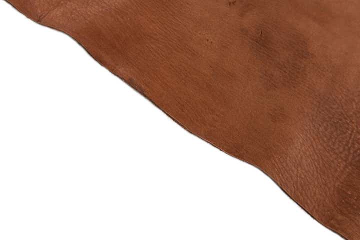 6' 5 x 7' 2 Cowhide Leather Rug