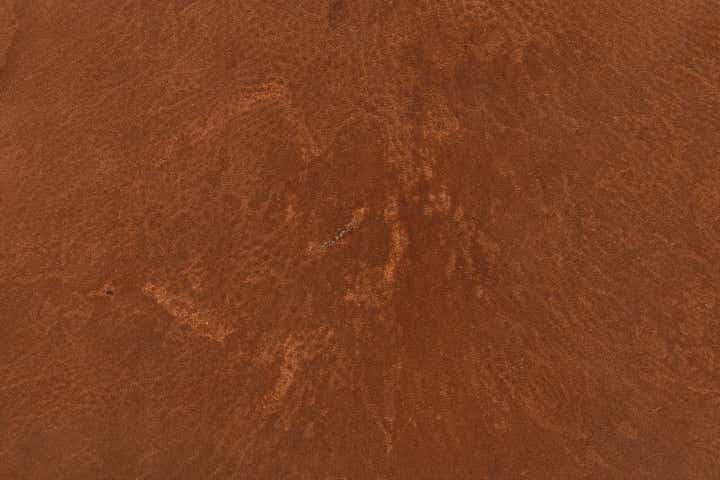 6' 5 x 7' 2 Cowhide Leather Rug