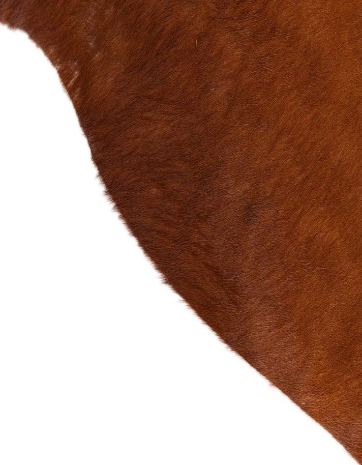 Detail image of 5' 1 x 5' 8 Cowhide Leather Rug