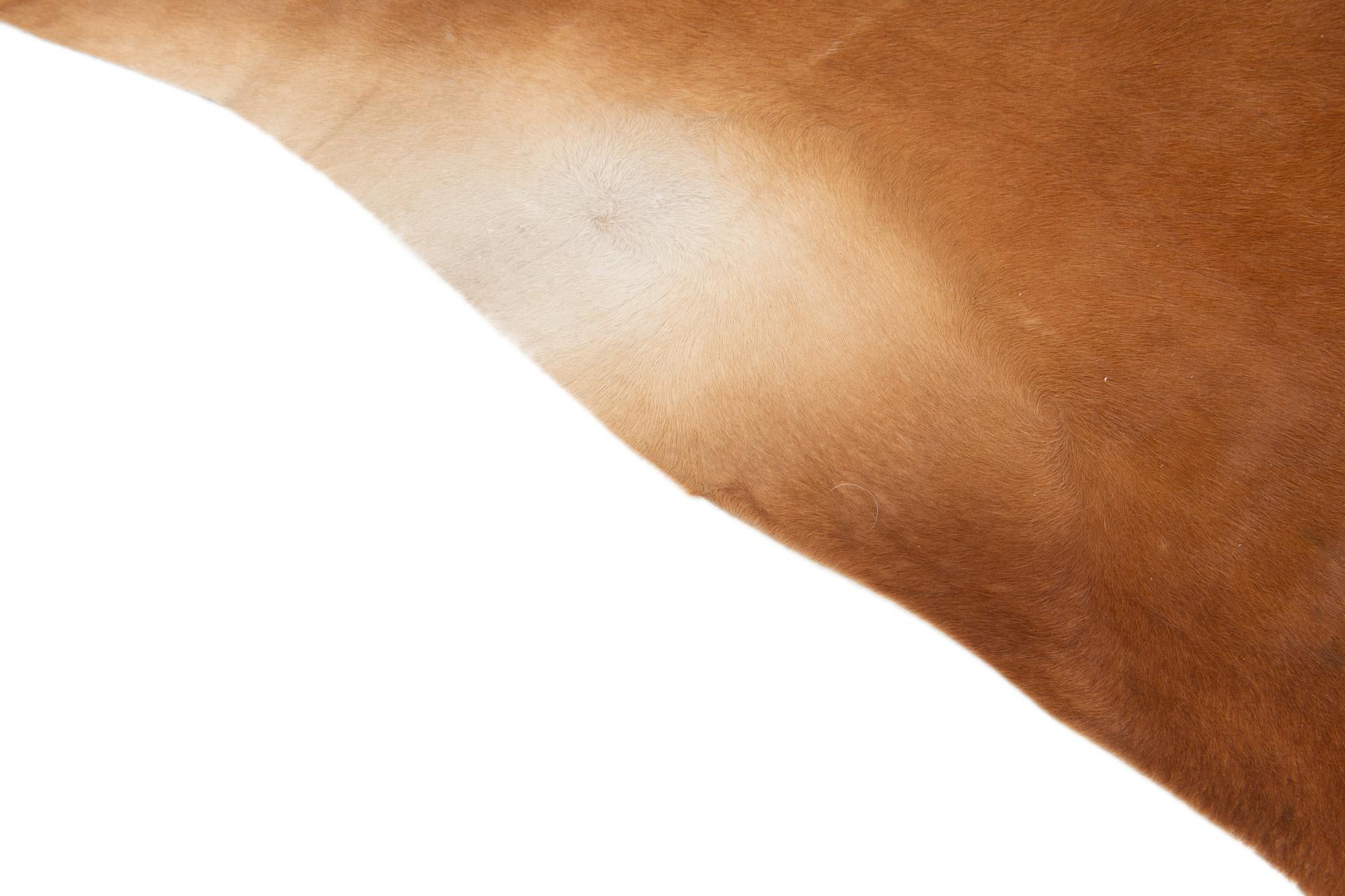 185cm x 205cm Cowhide Leather Rug
