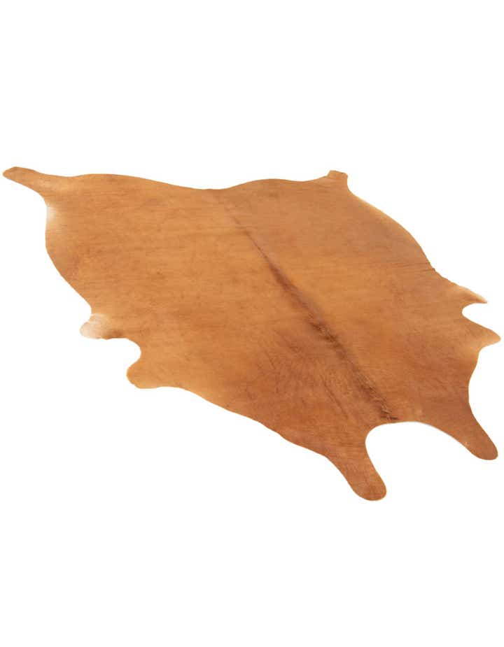 5' 5 x 6' 5 Cowhide Leather Rug