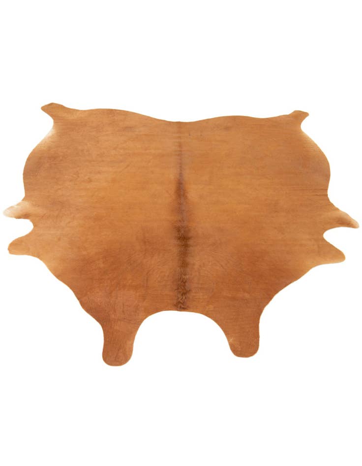 Detail image of 5' 5 x 6' 5 Cowhide Leather Rug